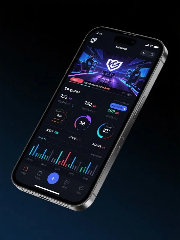 英雄联盟赛事App界面展示